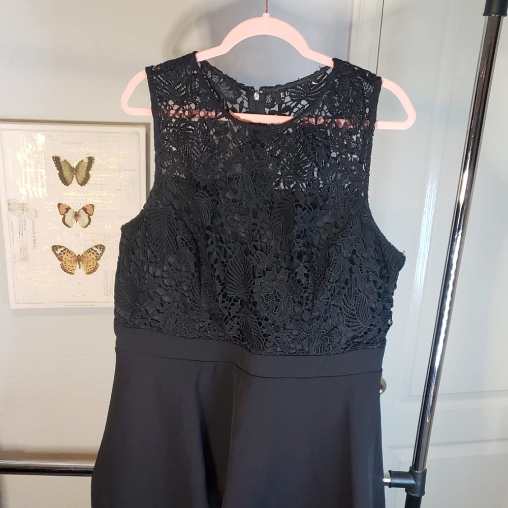 Eloquii - Black Jumpsuit